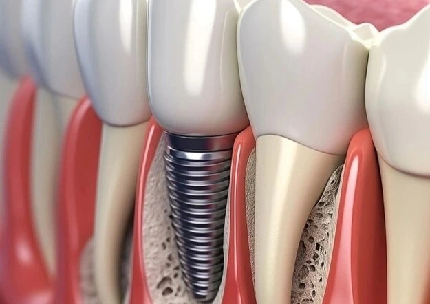 Dental implants spring